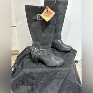 Harley-Davidson knee high boots
